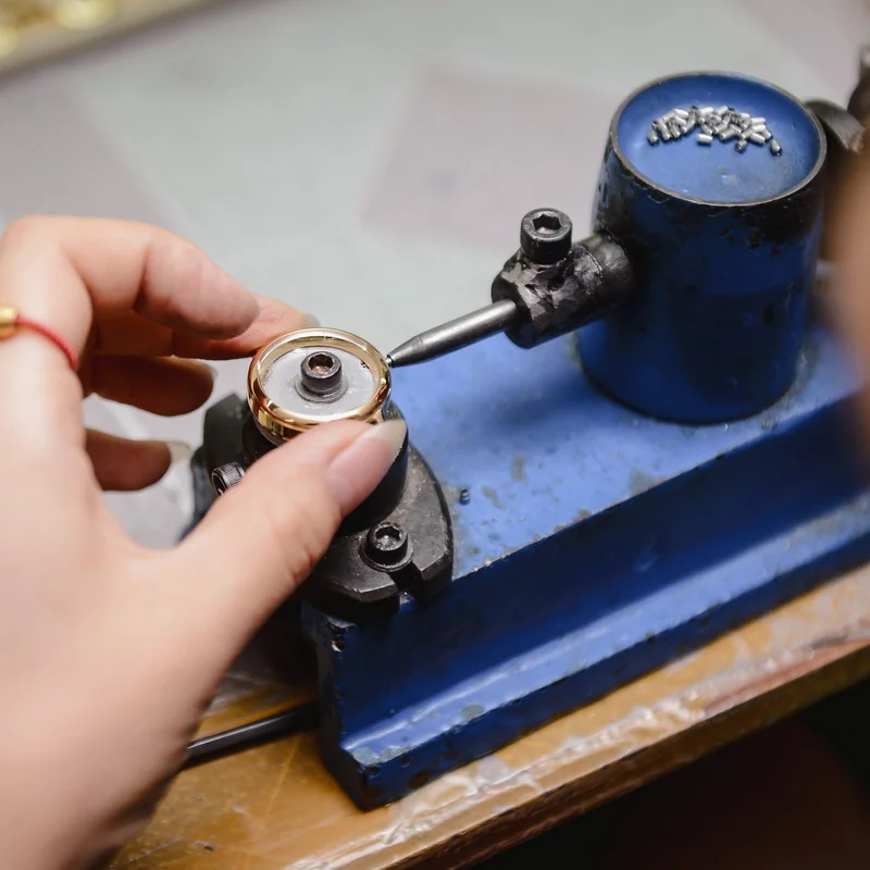 Watch case processing
