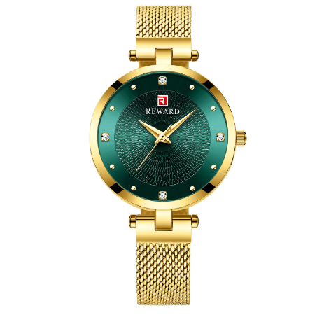 REWARD Women High Quality Luxury Fashion Watches Retro Unique Quartz Ladies Dress Watch Woman Wristwatch For Female RD22006L