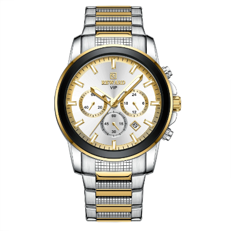 Reward Luxury Three-Eyes Classic Chronograph Quartz Watch Men REWARD Fashion Business Relogio Masculino Elegant