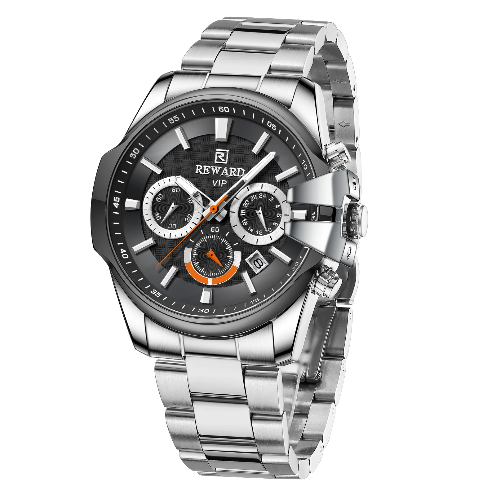 New Reward Vip Watch Man Luxury Unique Case Design Stainless Steel Fashion Business High Quality Watches Men Wrist RD81110M